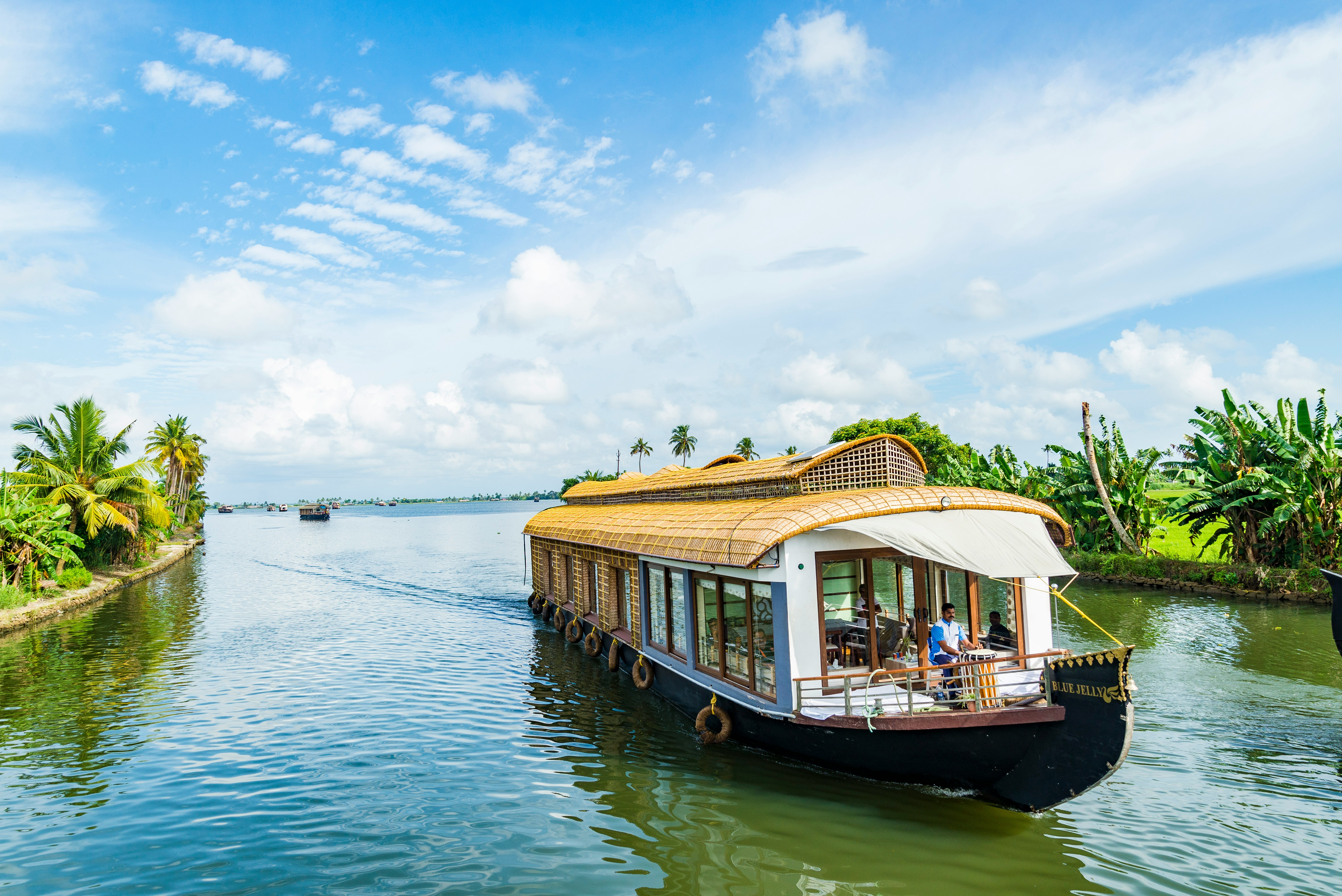 The backwaters of Kerala